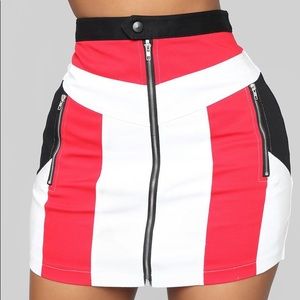 Racer Mini Skirt